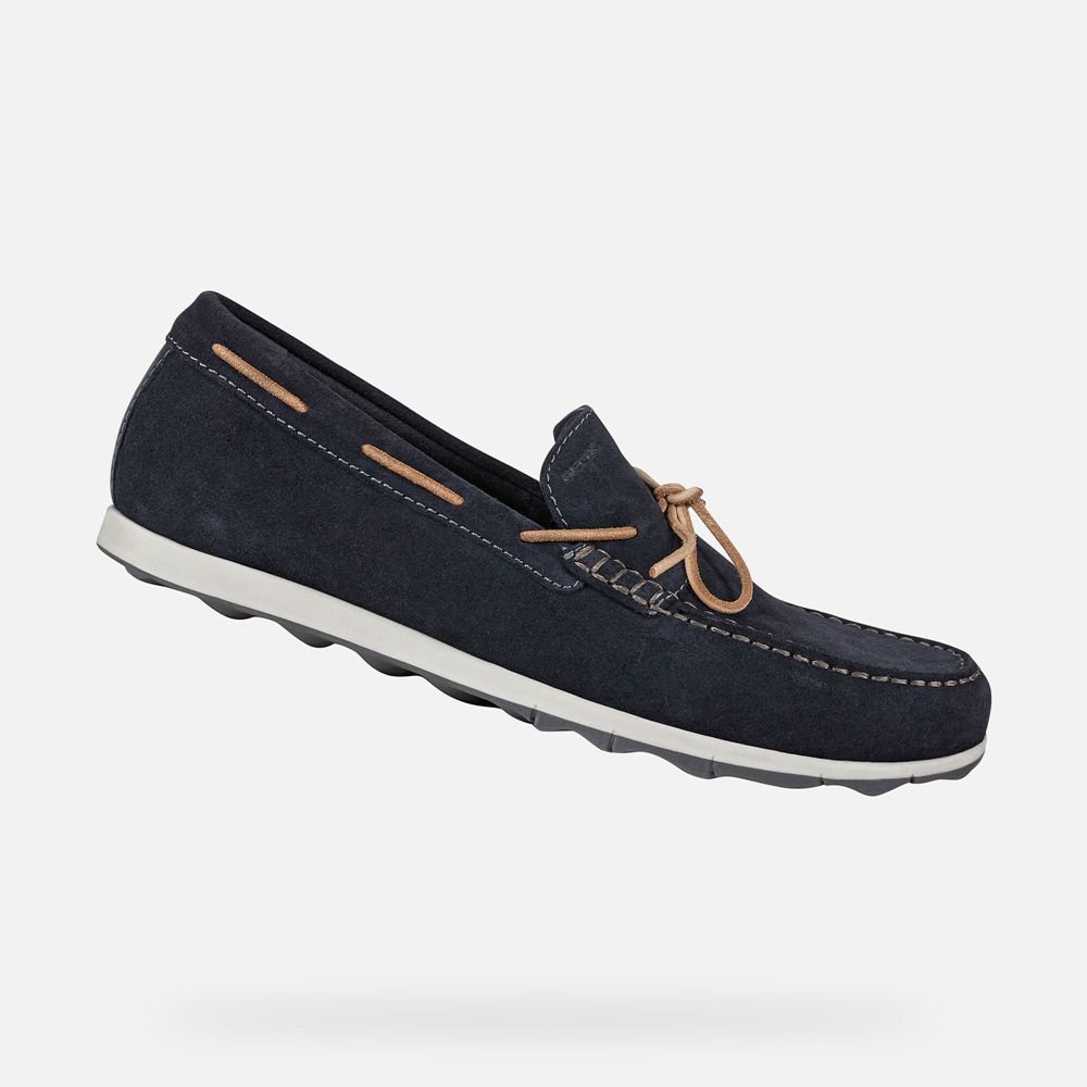 Geox Loafers Navy Calarossa - Geox Mens Shoes - WSFUPE054